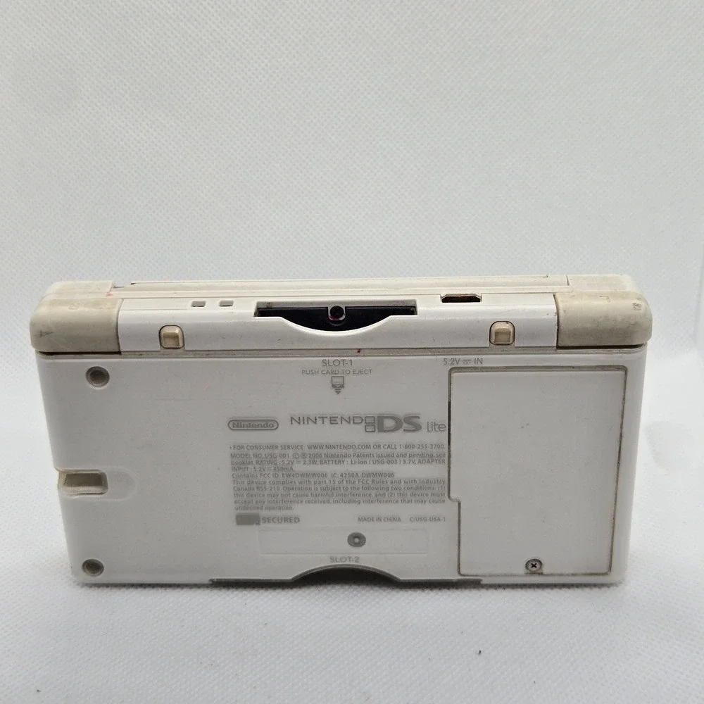 Nintendo DS Lite Polar White Console USG-001